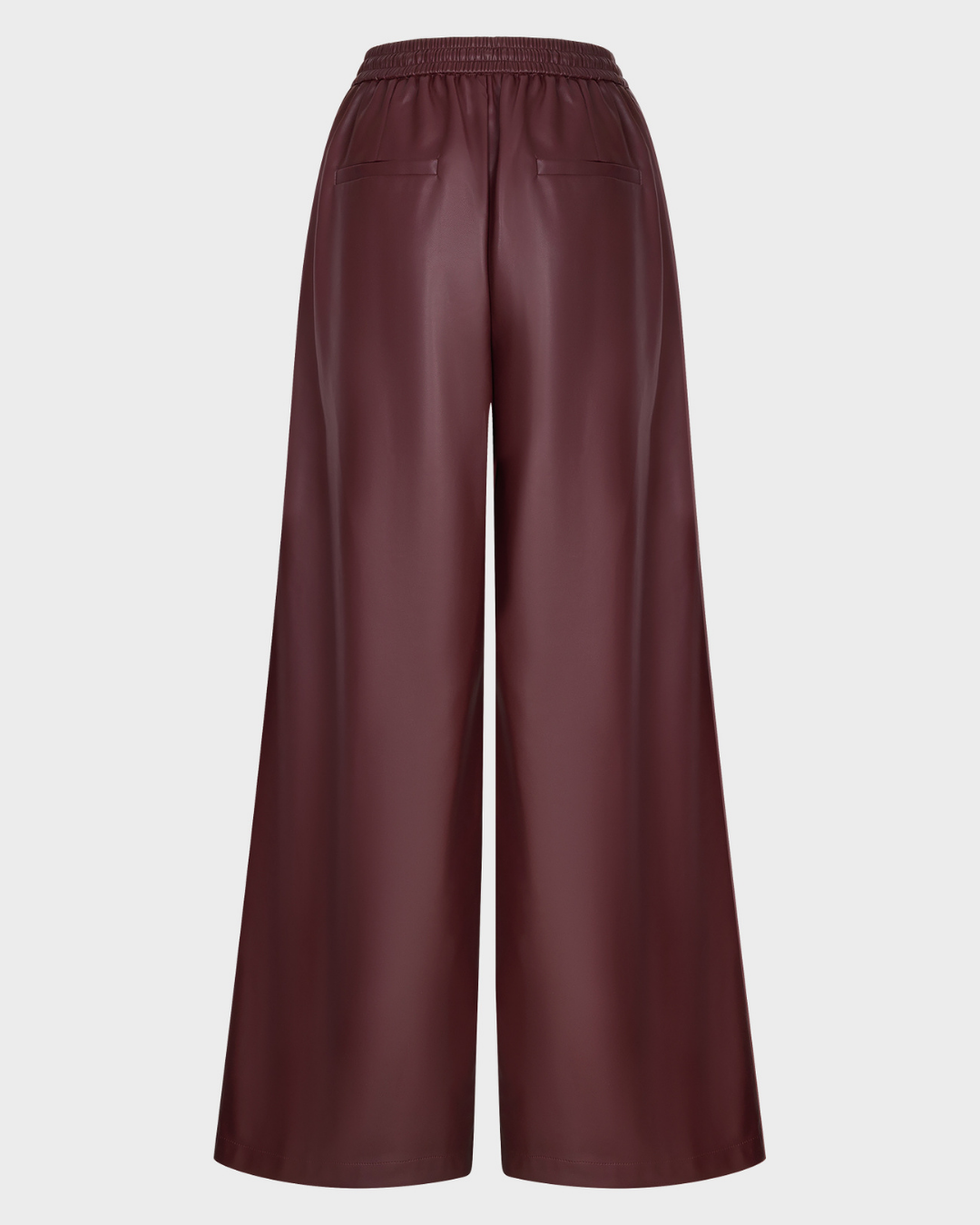 Amaya Amsterdam - Thorne Pants - PU Faux Leather - Bordeaux