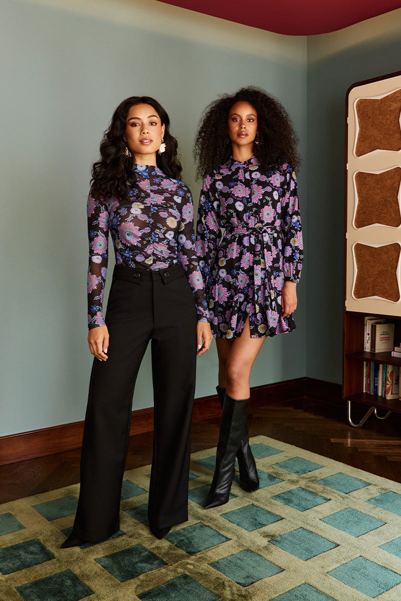 Lofty Manner  - Top Ilona - Multi Flower