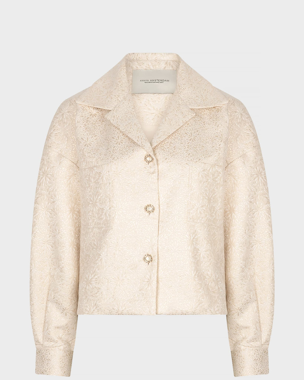 Amaya Amsterdam - Salia Jacket - Beige - Marve Amsterdam