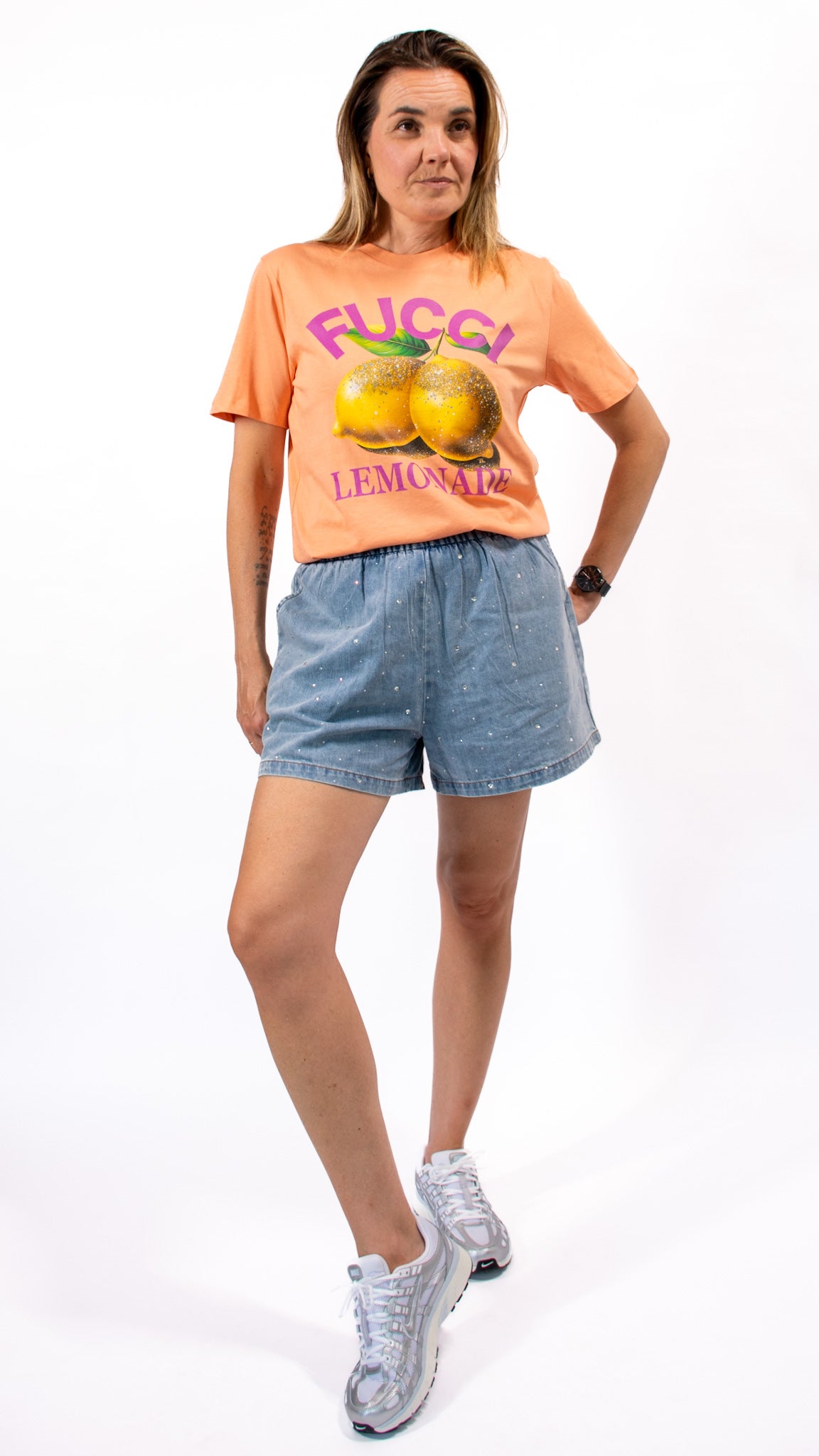 T-shirt Fucci Lemonade Lilac - Peach