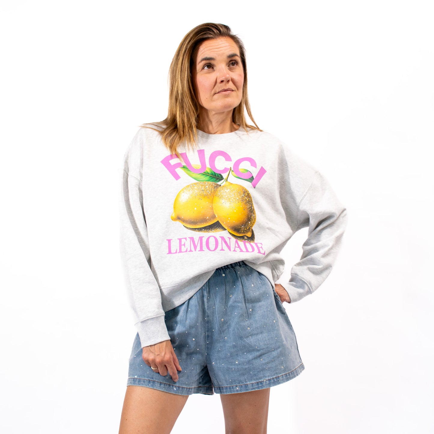 Sweater Fucci Lemonade Lilac