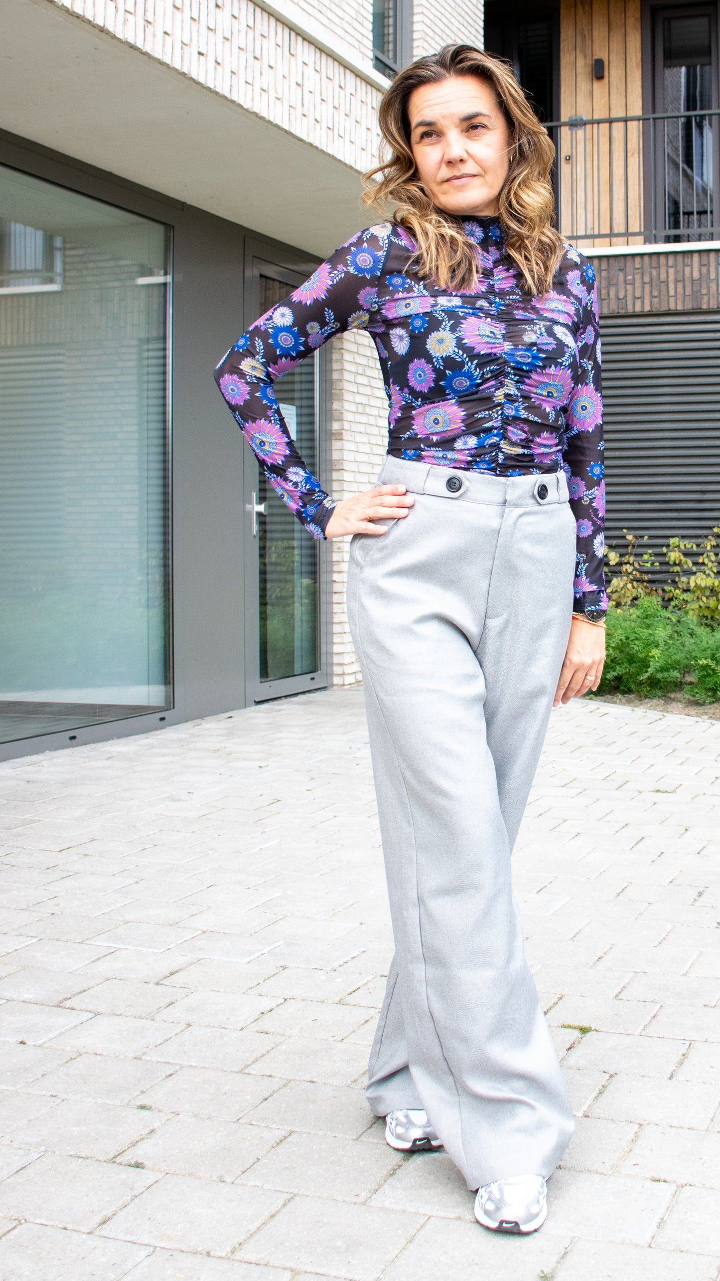 Lofty Manner - Trouser Jazmin - Grey