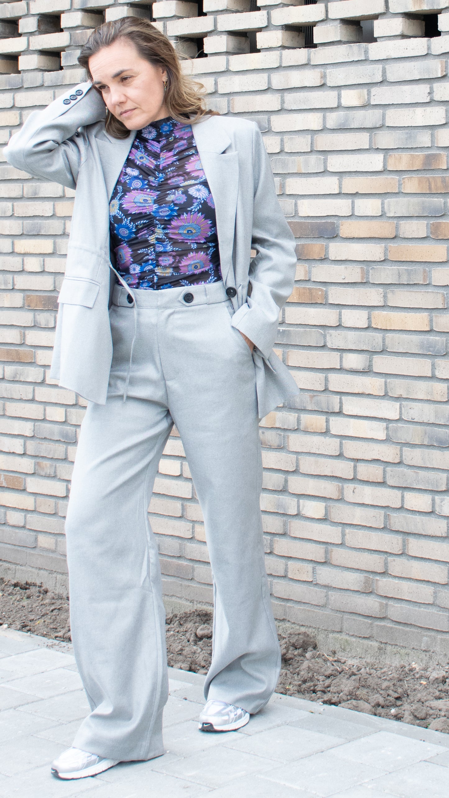 Lofty Manner - Blazer Melinda - Grey