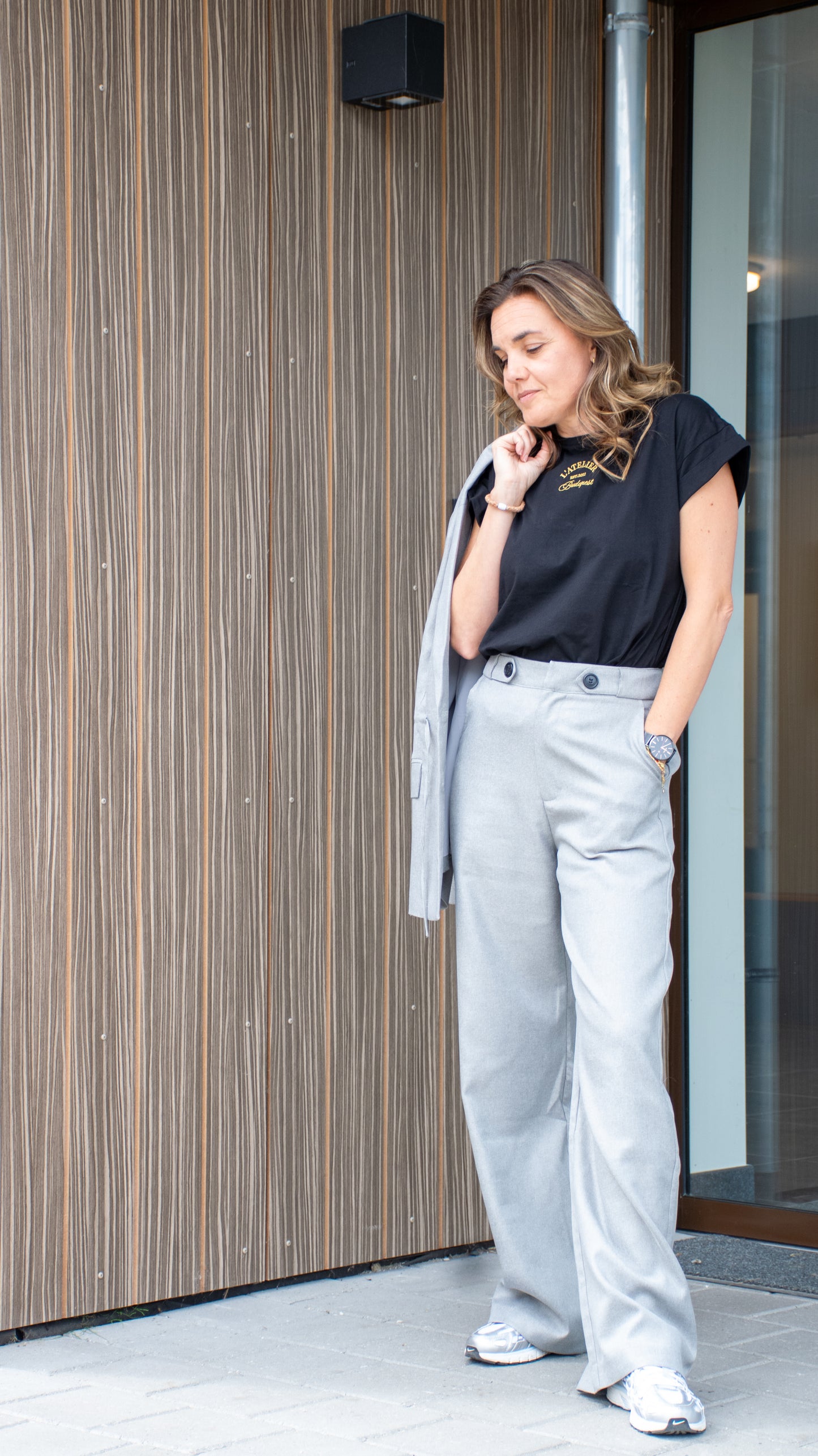 Lofty Manner - Trouser Jazmin - Grey