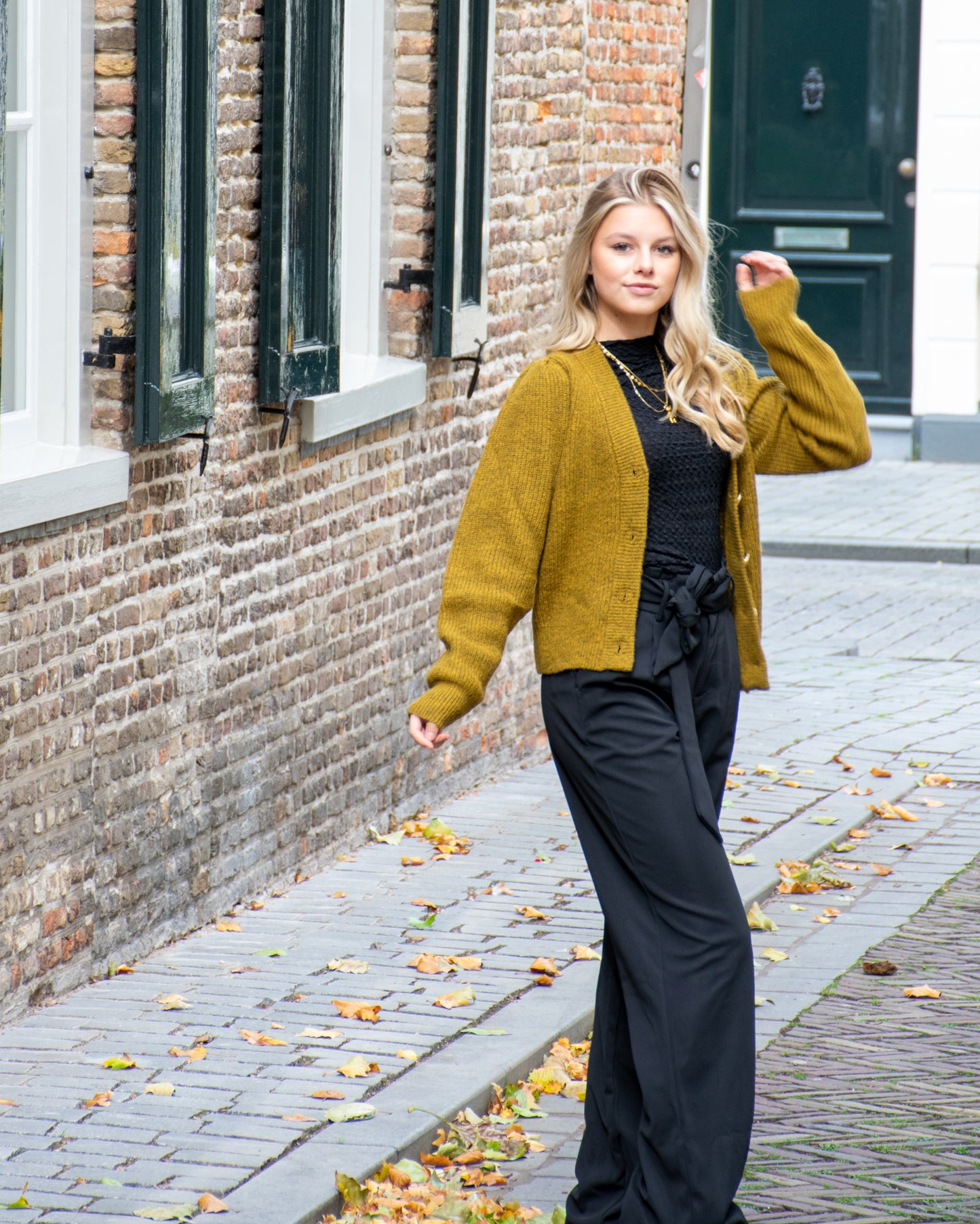 Lofty Manner - Cardigan Lilly - Green