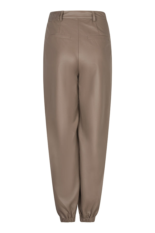 Lofty Manner - Pant Janne - Balloon Uni PU - Taupe