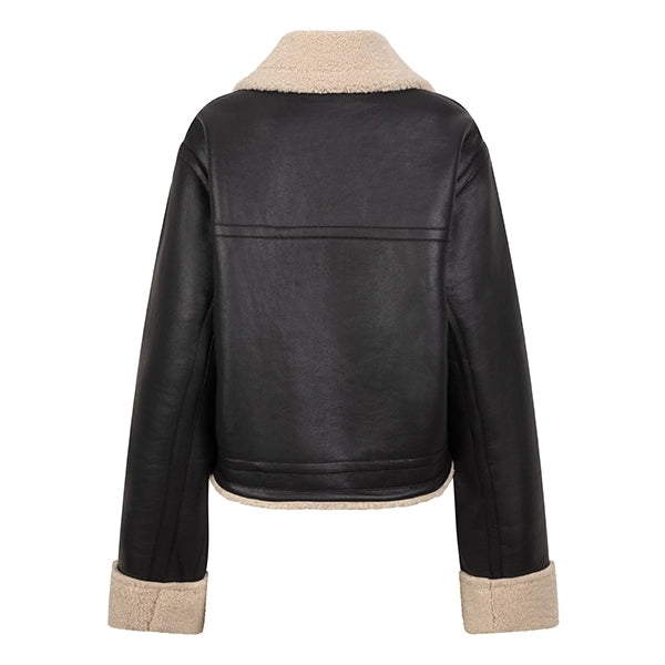 Lofty Manner - Coat Ruby - Black