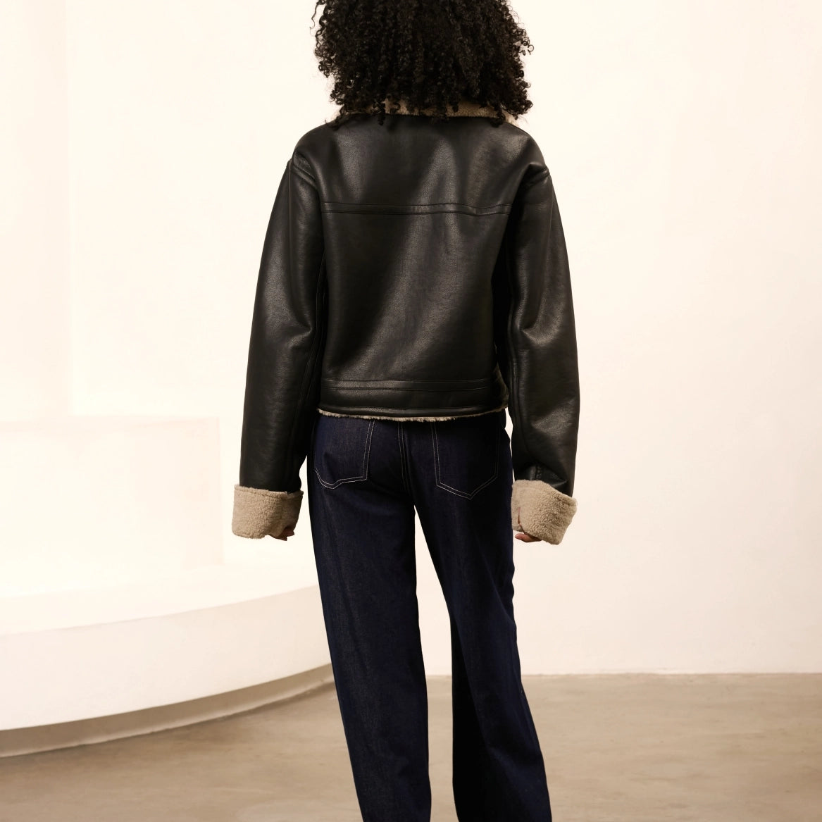 Lofty Manner - Coat Ruby - Black