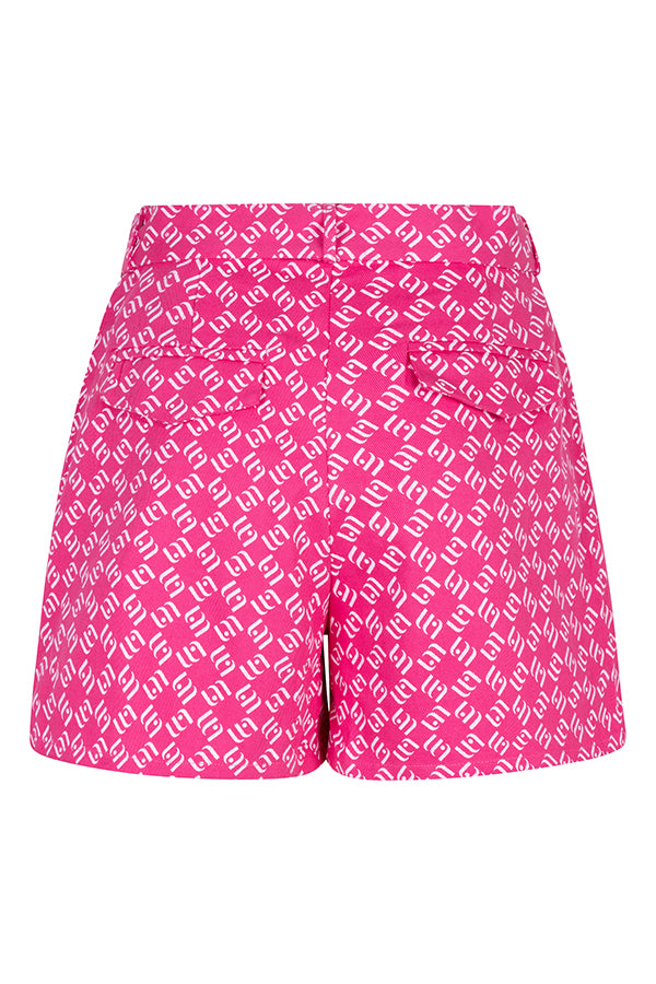 Lofty Manner Short Mosi Roze Achterkant