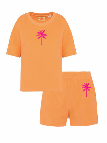 PiNNED by K Badstof Set Palmtree