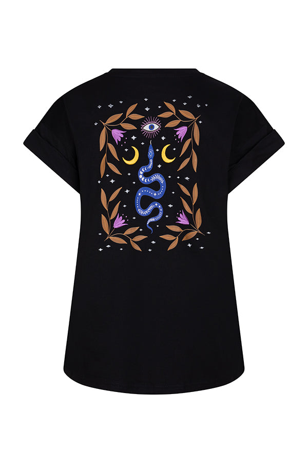 Lofty Manner - T-shirt Monika - Black