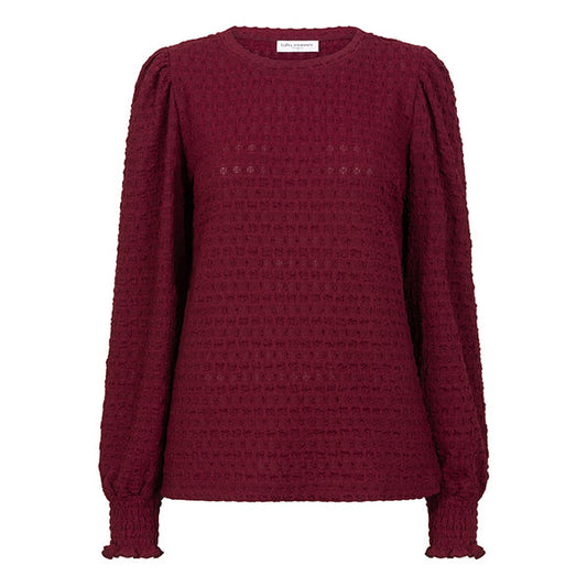 Lofty Manner- Top Thyrsa - Burgundy - Red