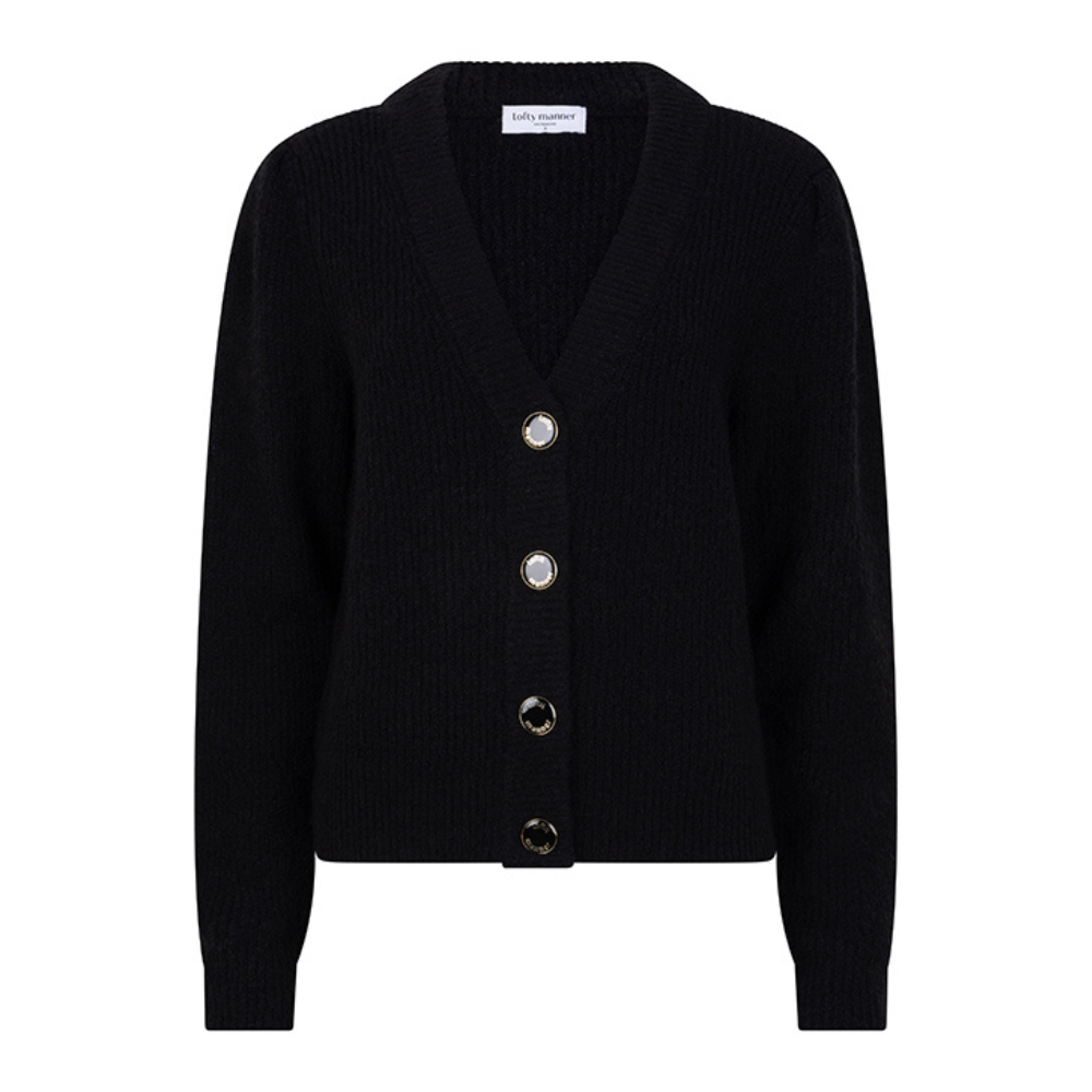 Lofty Manner - Cardigan Lilly - Black