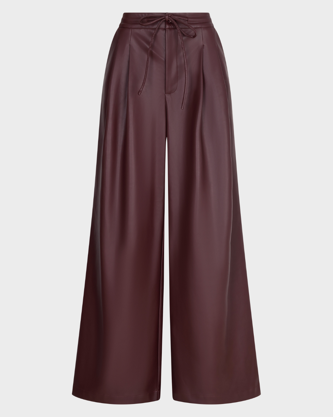 Amaya Amsterdam - Thorne Pants - PU Faux Leather - Bordeaux