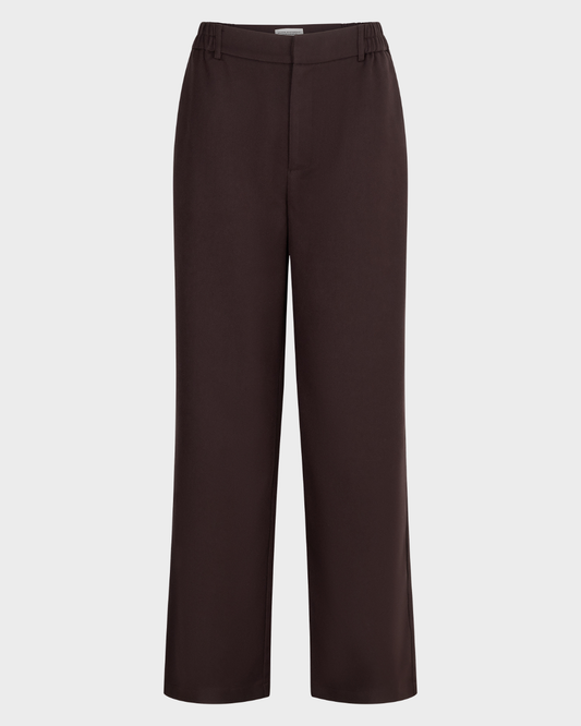 Amaya Amsterdam - Vera Pants - Straight Leg - Brown