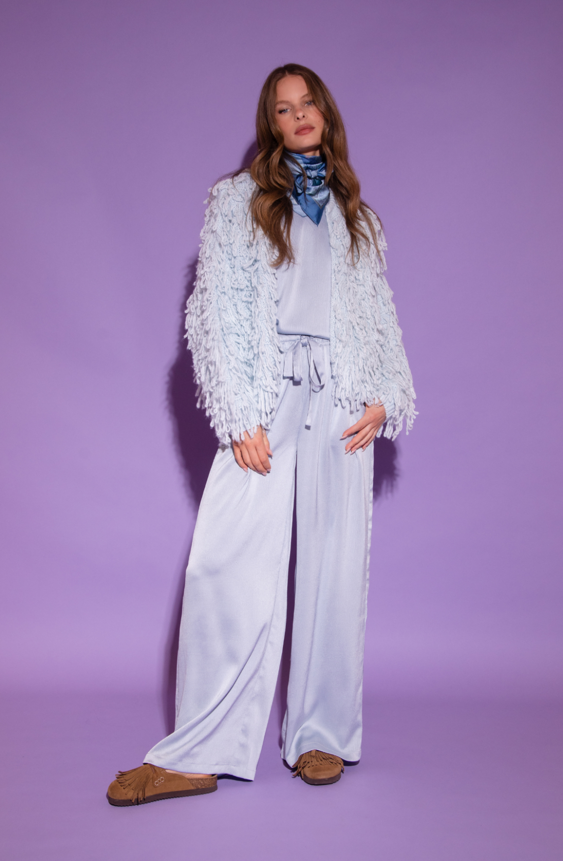 Amaya Amsterdam - Ciel Pants - Blue