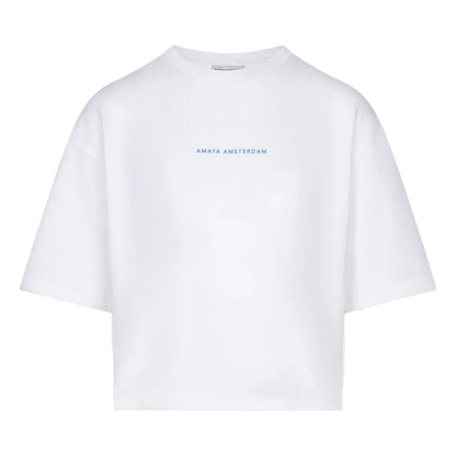 Amaya Amsterdam - Baylie Logo T-shirt - Blue