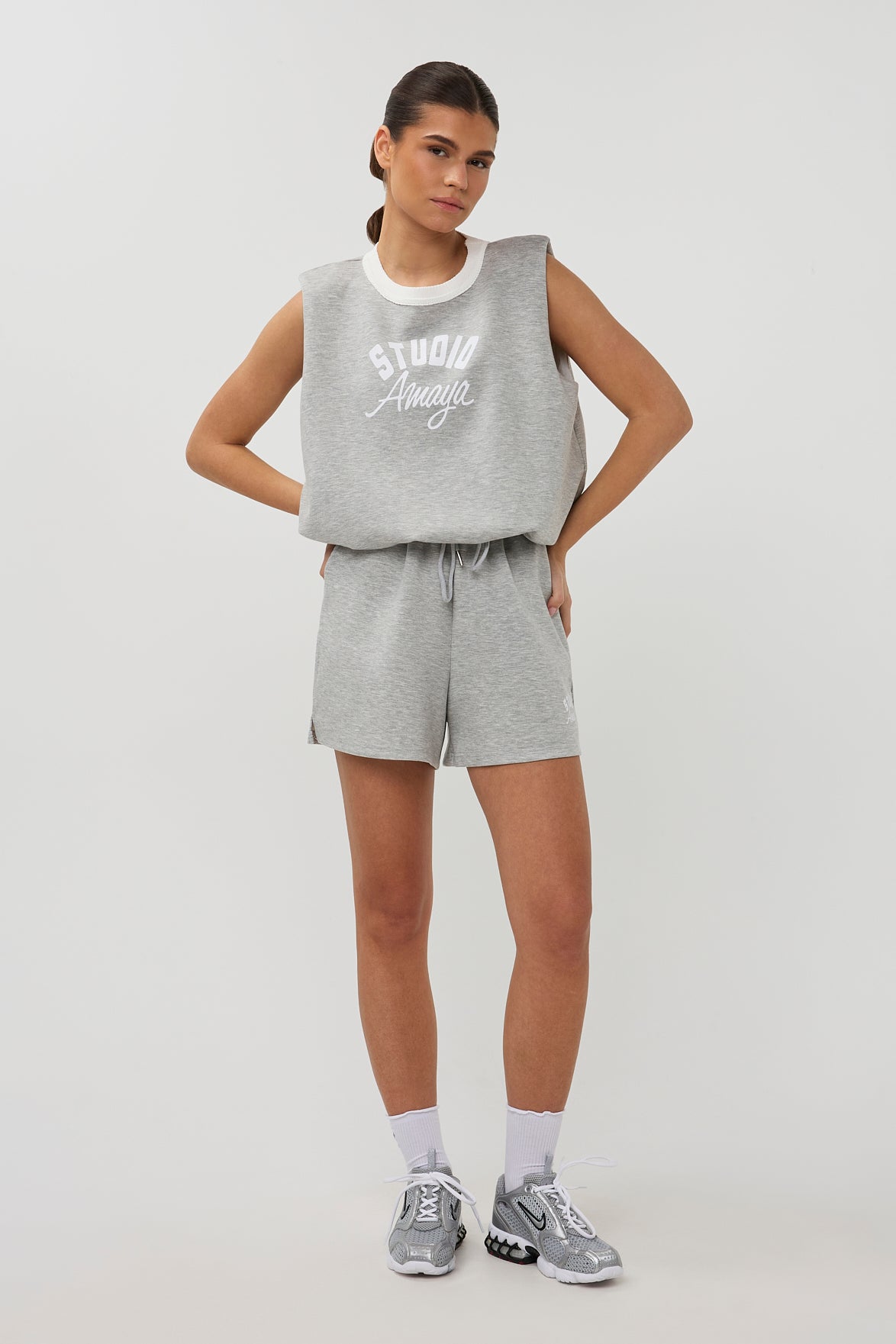 Studio Amaya - Amour Top - Grey