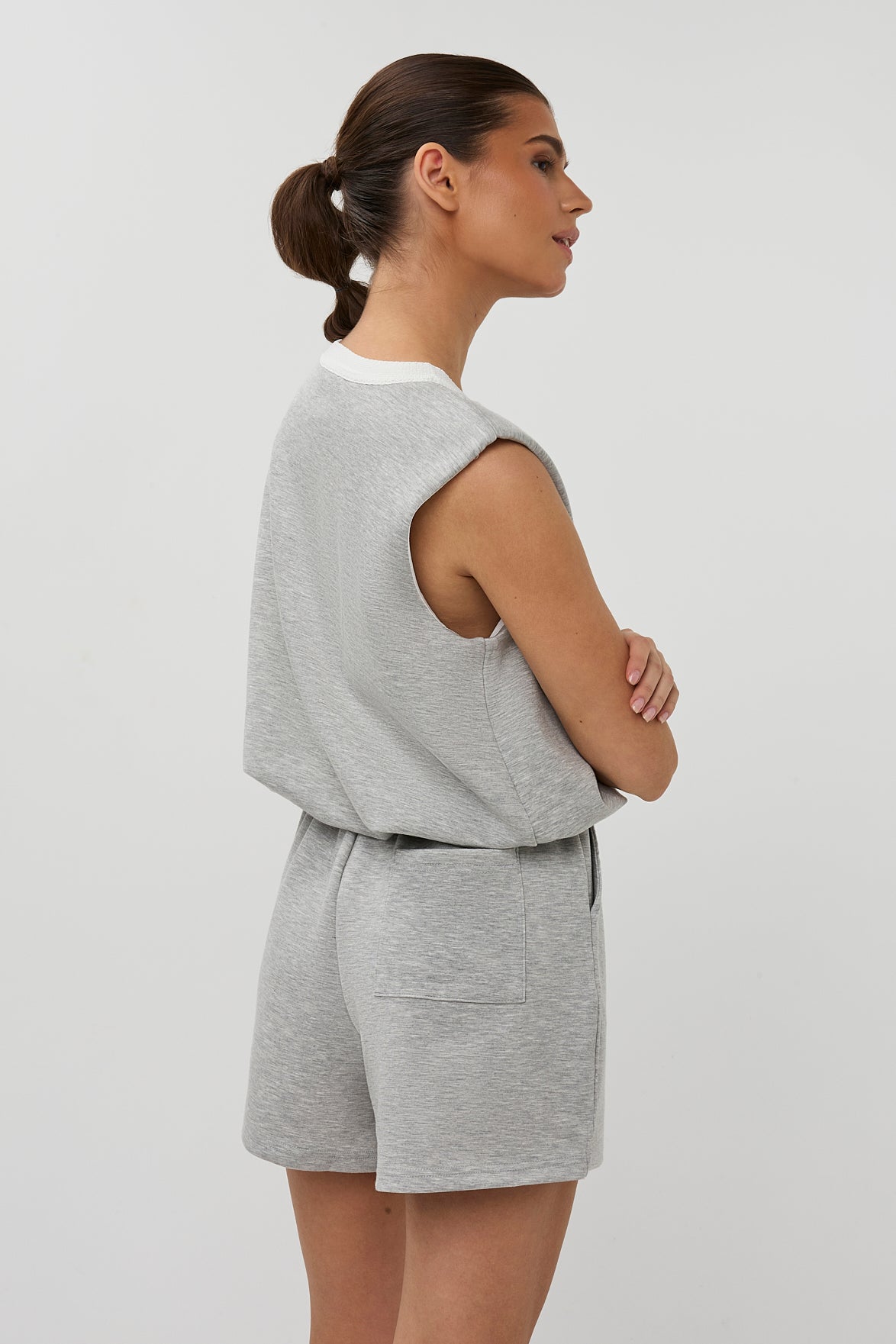 Studio Amaya - Amour Top - Grey