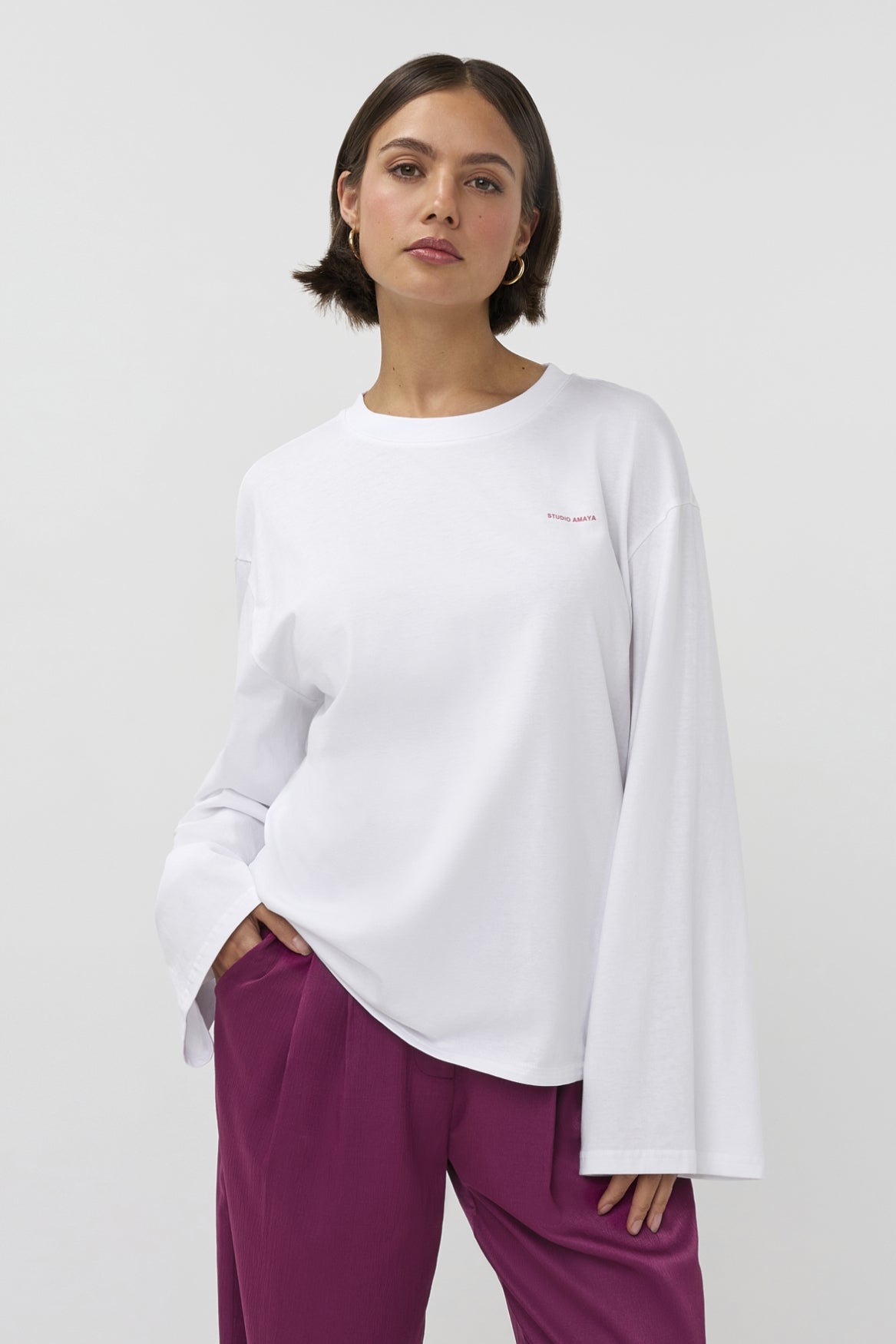 Studio Amaya - T-shirt Riven - White