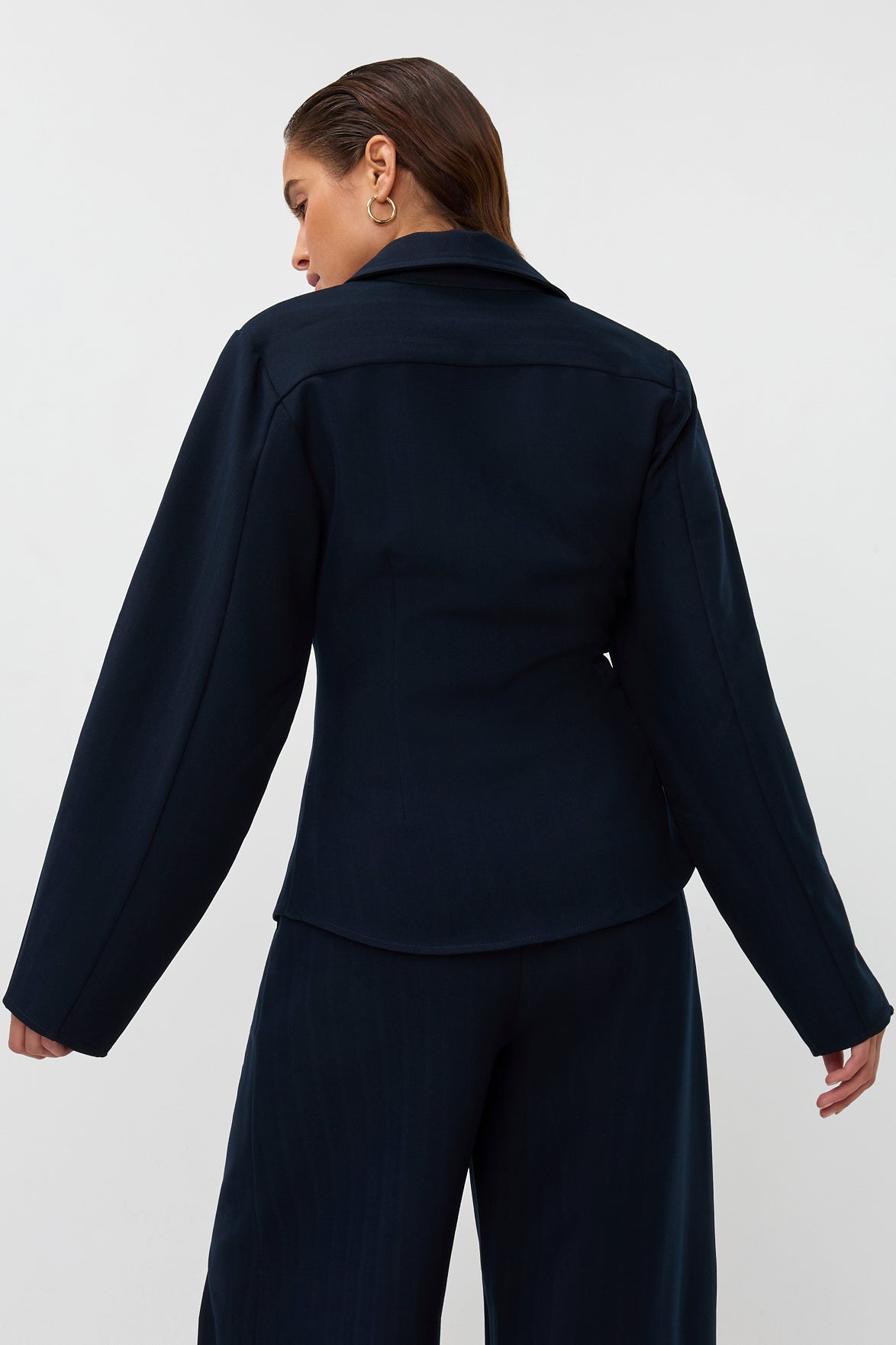 Amaya Amsterdam - Loui Blouse - Slim Fit - Blue