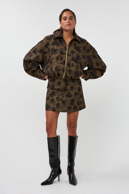 Amaya Amsterdam - Cruz Jacket - Adjustable Waisteband - Multiprint
