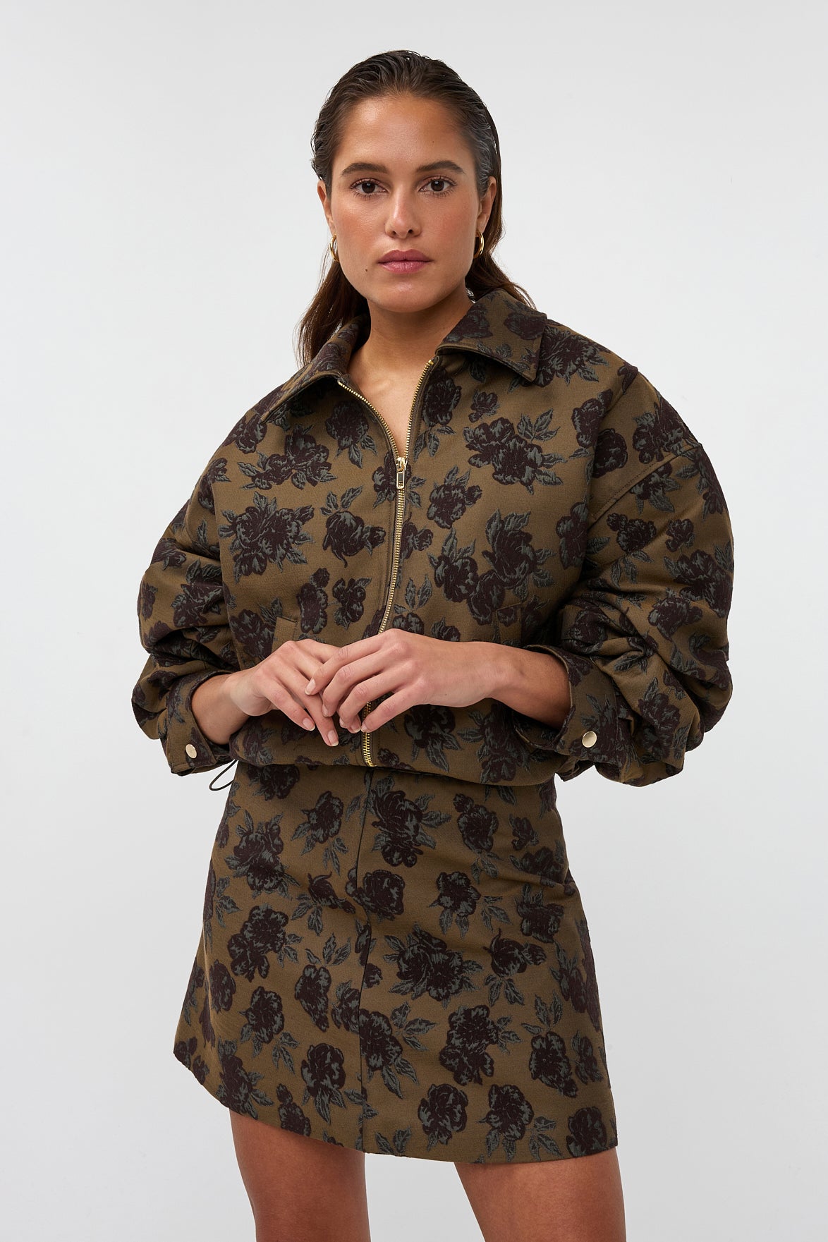 Amaya Amsterdam - Cruz Jacket - Adjustable Waisteband - Multiprint