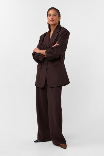 Amaya Amsterdam - Vera Pants - Straight Leg - Brown