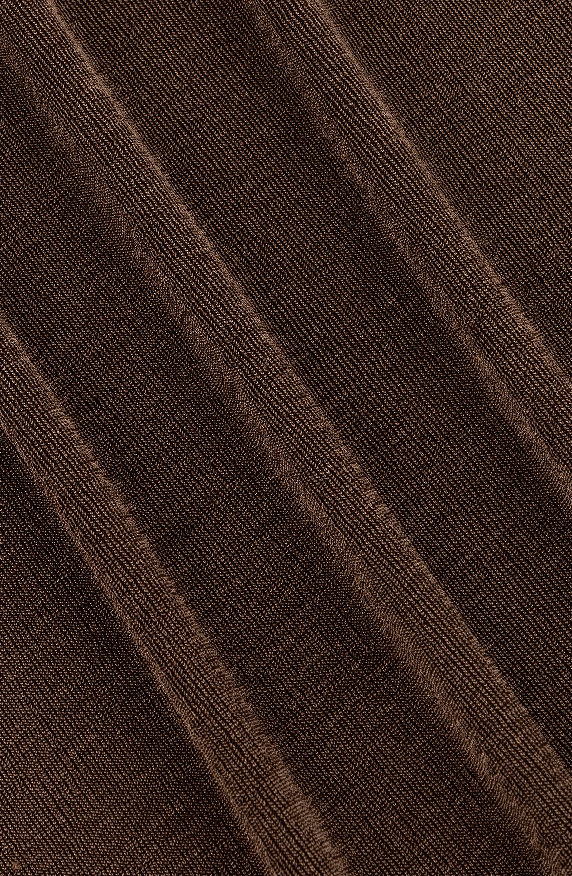 Amaya Amsterdam - Lara Top - High Collar - Brown