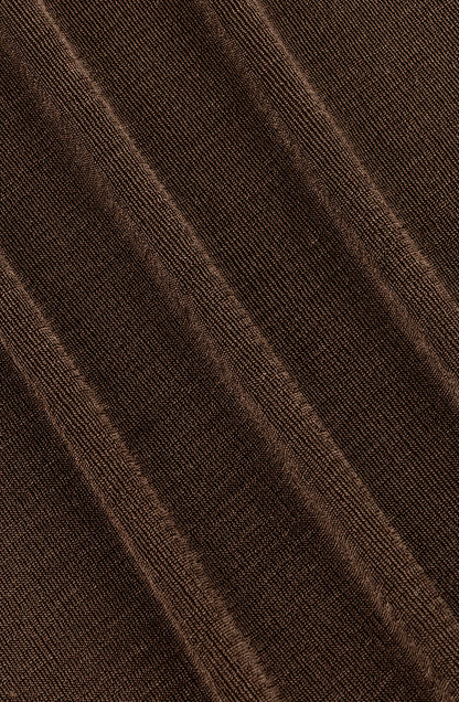 Amaya Amsterdam - Lara Top - High Collar - Brown