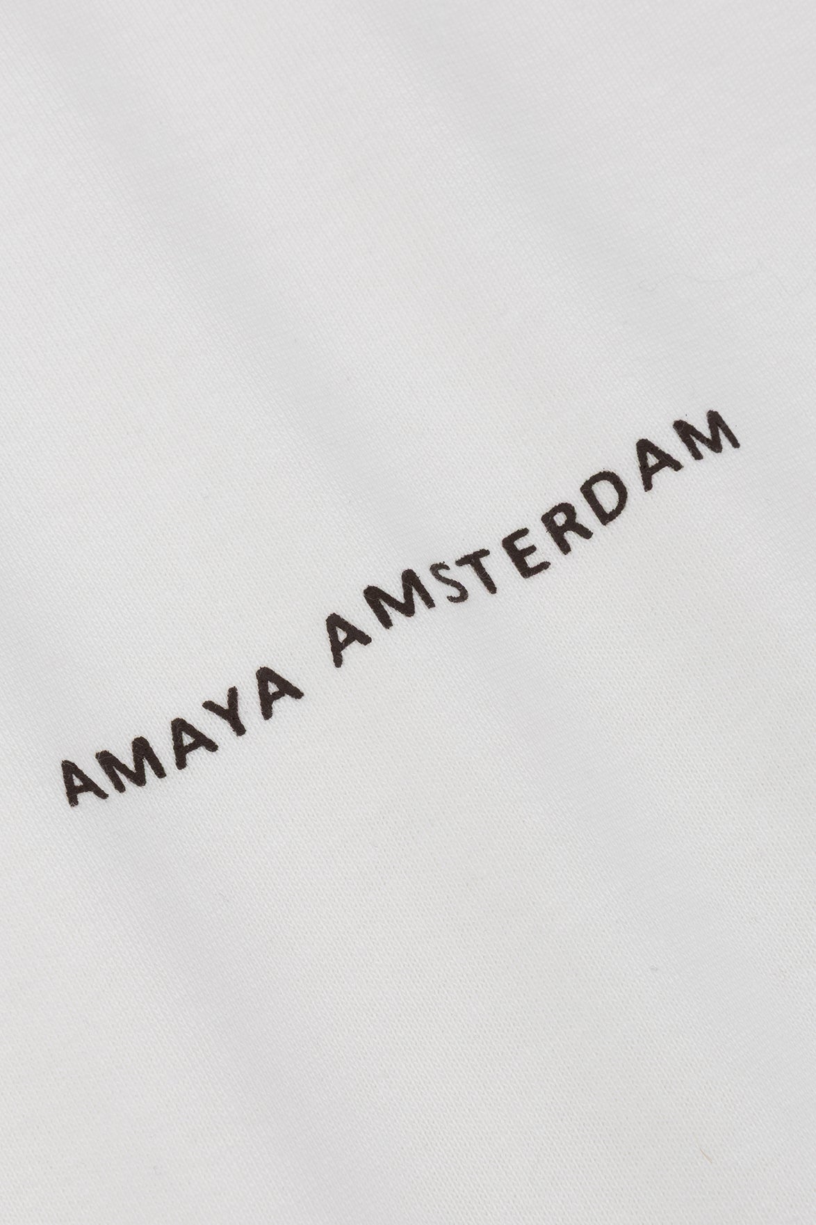 Amaya Amsterdam - Bailey T-shirt - Cropped - White