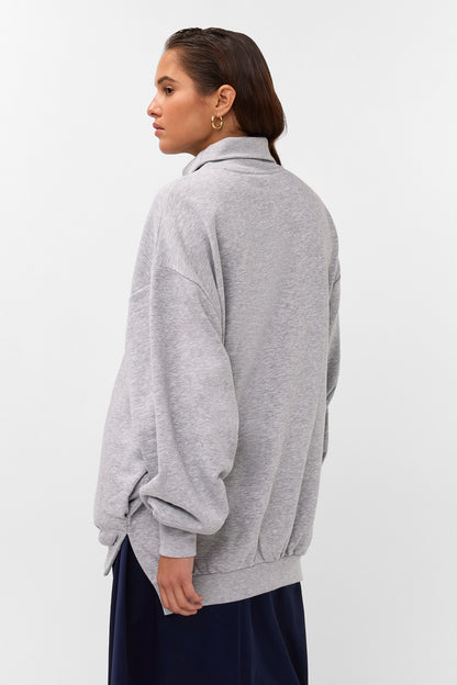 Amaya Amsterdam - Amaya Sweater - Turtle Neck- Grey
