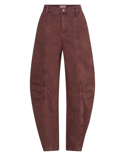 Studio Amaya - Rift pants - Bordeaux - Balloon Fit