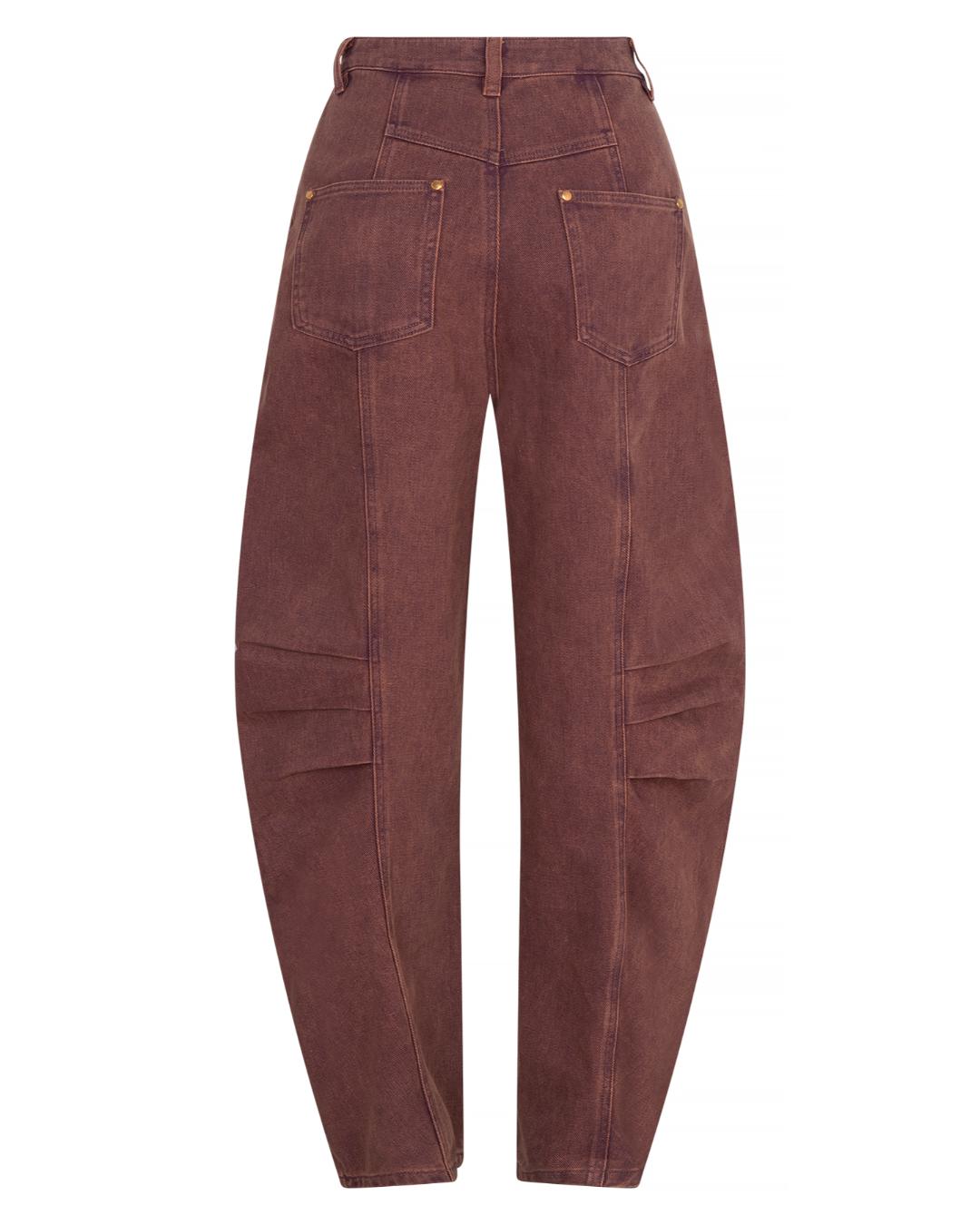 Studio Amaya - Rift pants - Bordeaux - Balloon Fit