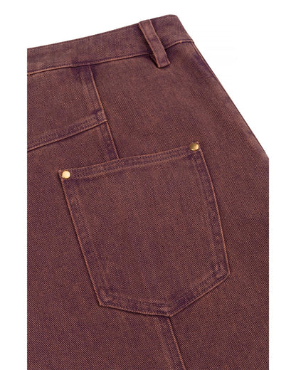 Studio Amaya - Rift pants - Bordeaux - Balloon Fit