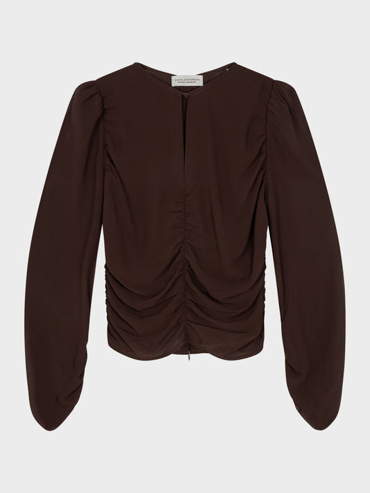 Amaya Amsterdam - Icy Blouse - Brown