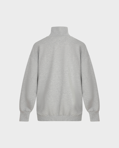 Amaya Amsterdam - Amaya Sweater - Turtle Neck- Grey