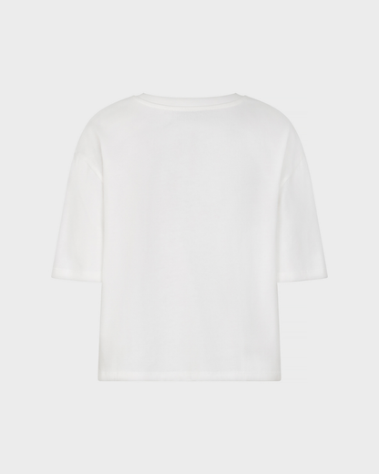 Amaya Amsterdam - Bailey T-shirt - Cropped - White