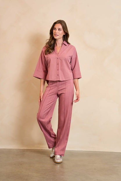 Lofty Manner - Trouser Junae - Mauve Pink - Marve Amsterdam