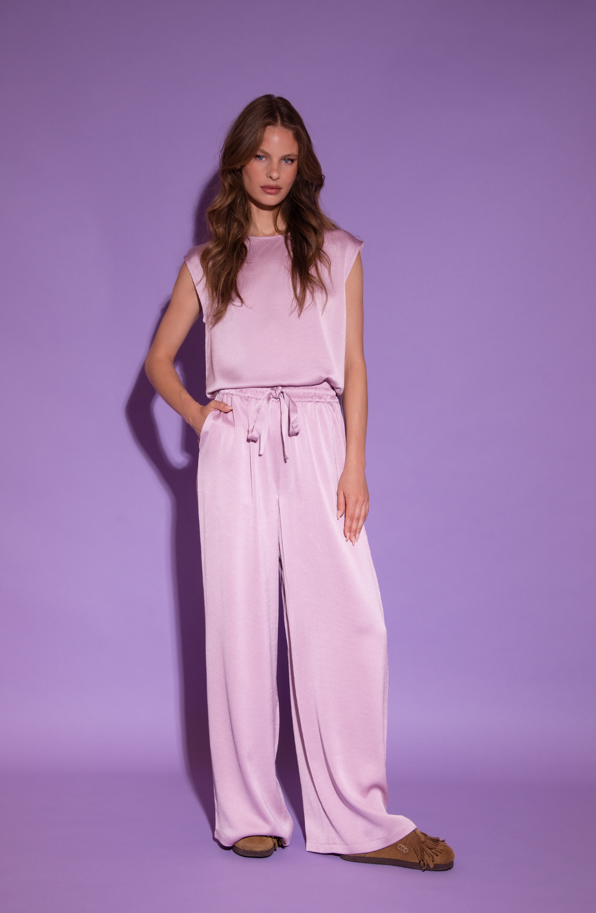 Amaya Amsterdam - Fleur top - Purple - Marve Amsterdam