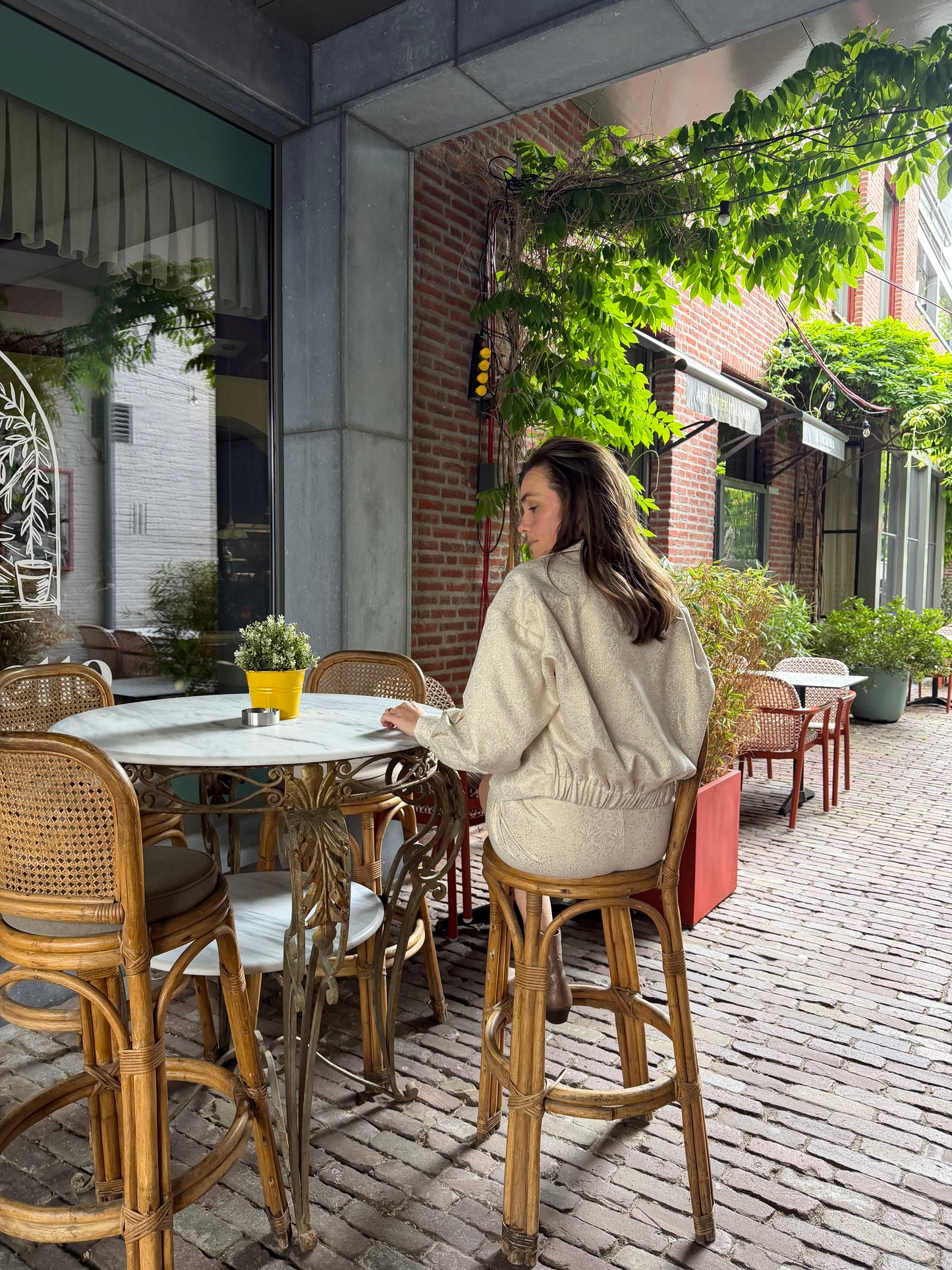 Amaya Amsterdam - Salia Jacket - Beige - Marve Amsterdam