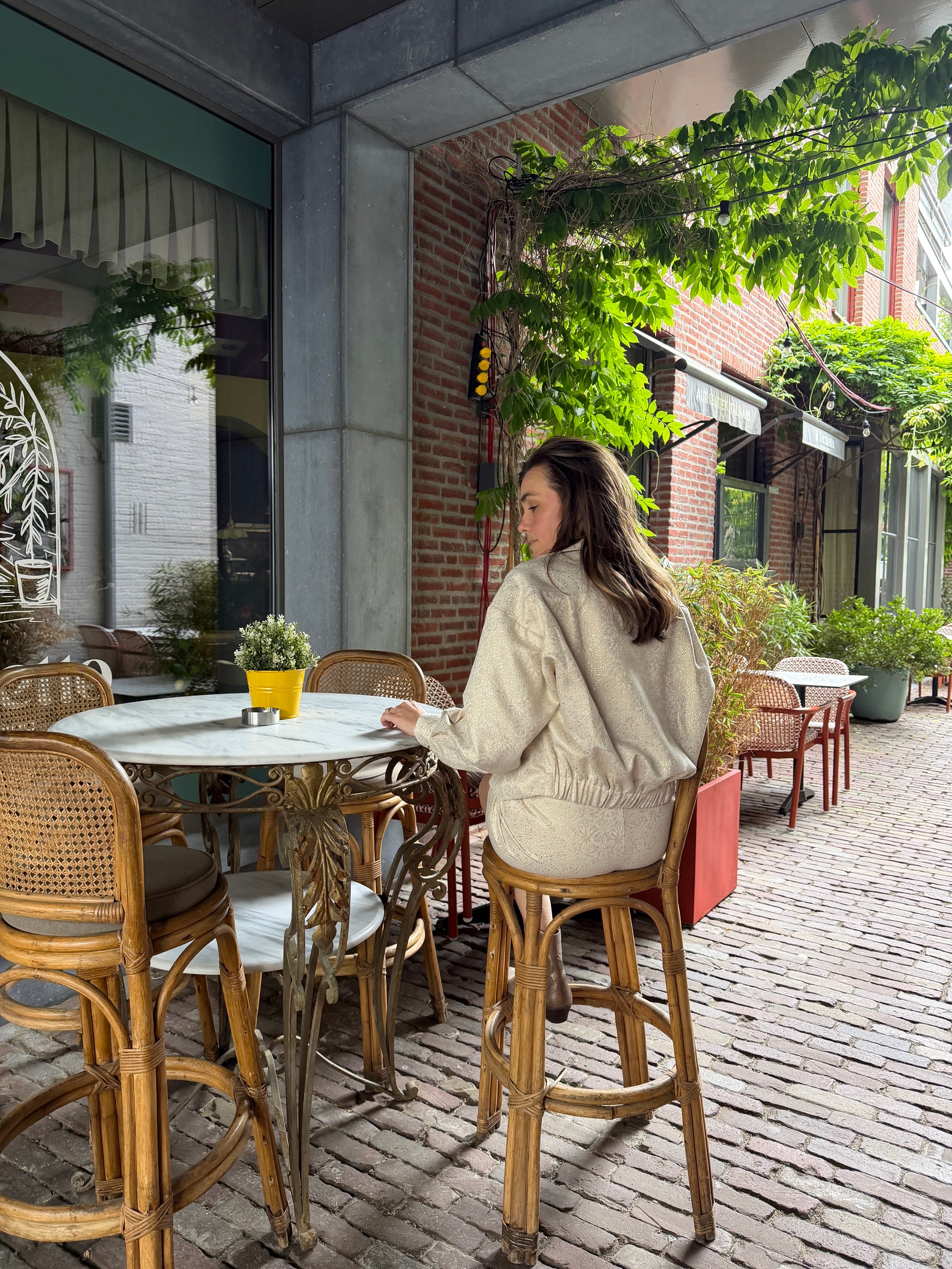 Amaya Amsterdam - Salia Jacket - Beige - Marve Amsterdam