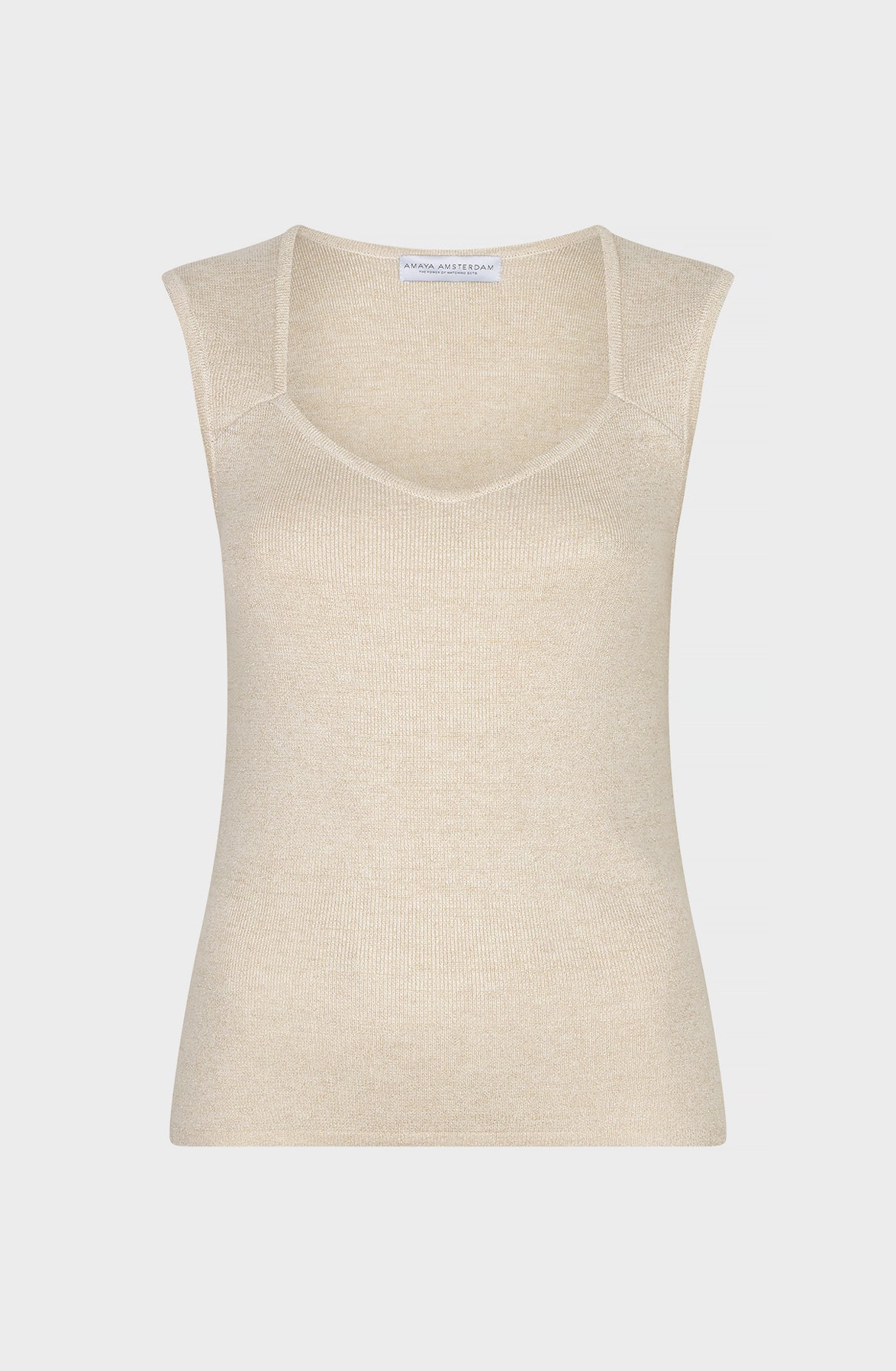 Amaya Amsterdam - Sunroot Top - Beige - Marve Amsterdam