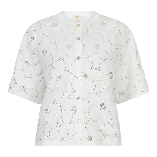 Heyb - Suki Cardigan - White