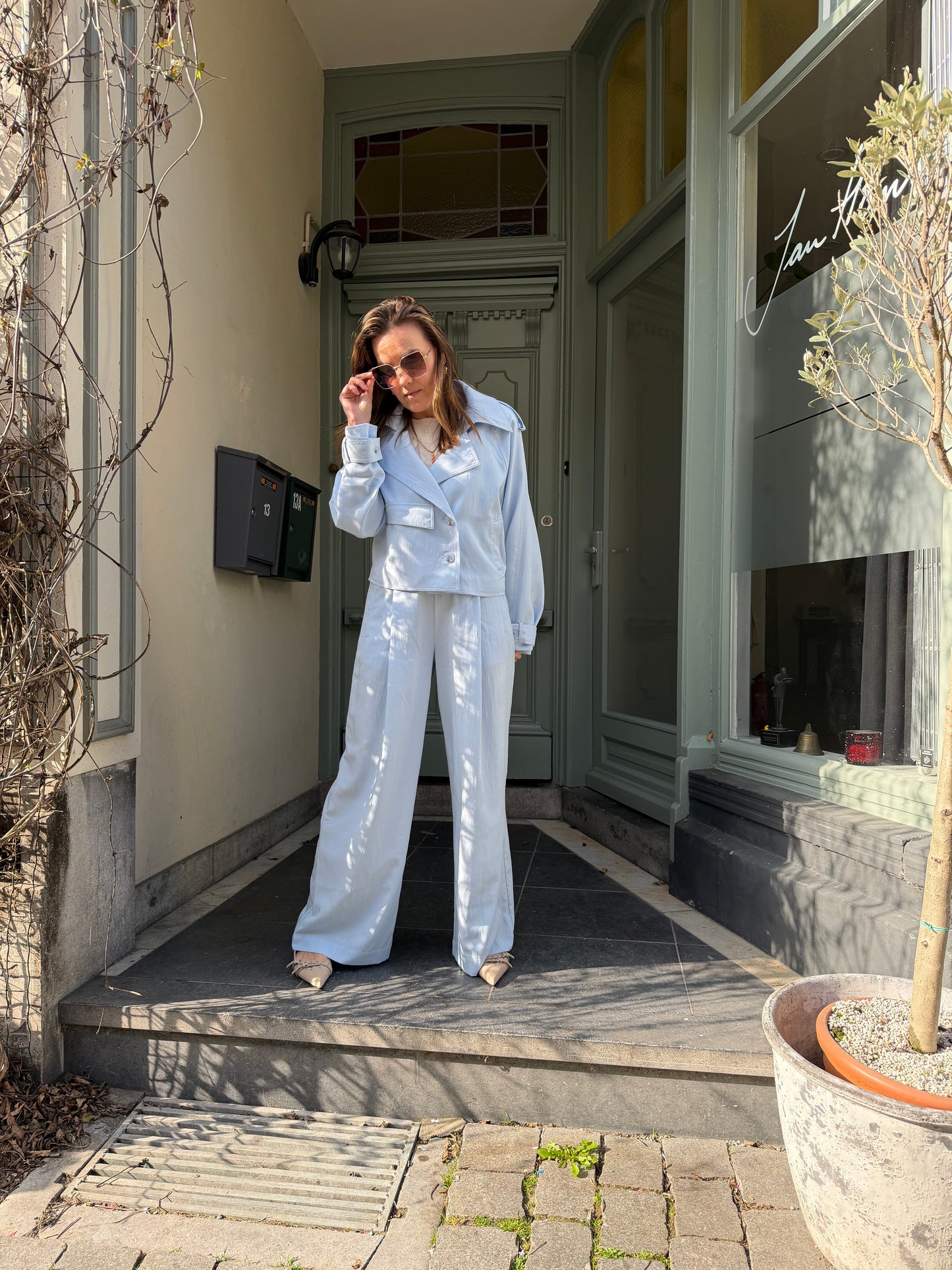 Amaya Amsterdam - Elise Jacket - Blue