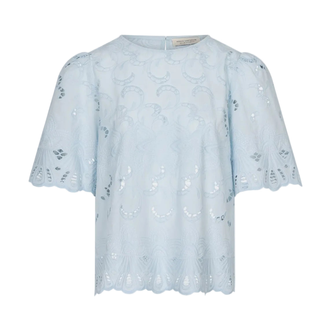 Amaya Amsterdam - Meggan blouse - Blue - Marve Amsterdam