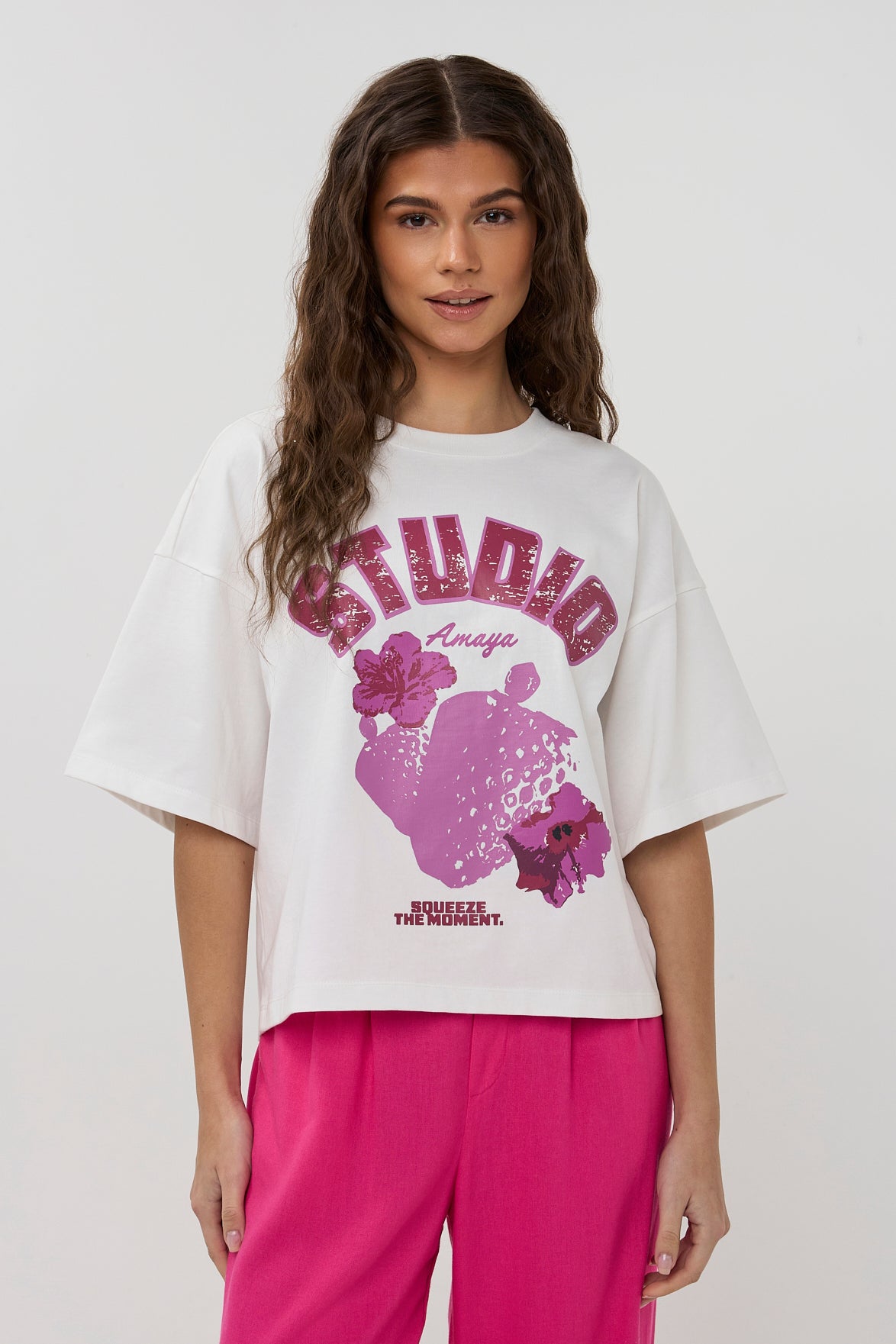 Studio Amaya - Fruits Shirt - White