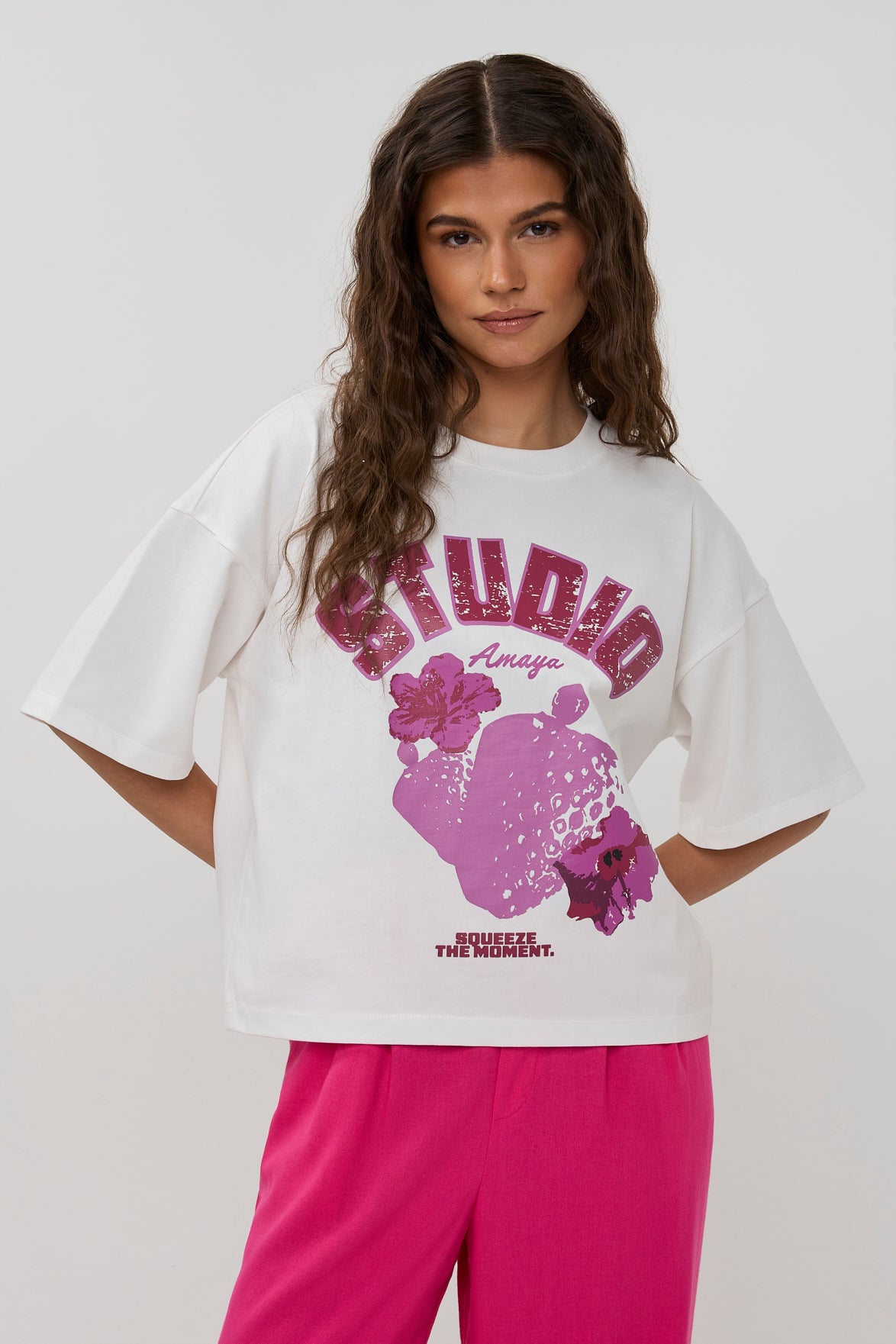 Studio Amaya - Fruits Shirt - White