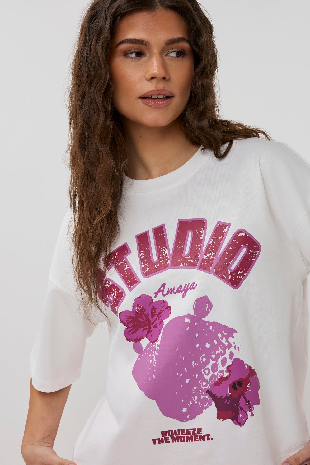 Studio Amaya - Fruits Shirt - White