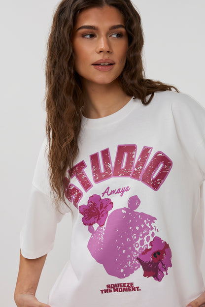 Studio Amaya - Fruits Shirt - White